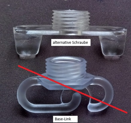 Alternative Schraube zu Base Link